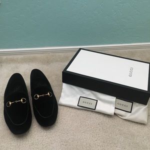 Gucci Jordaan Velvet Loafer